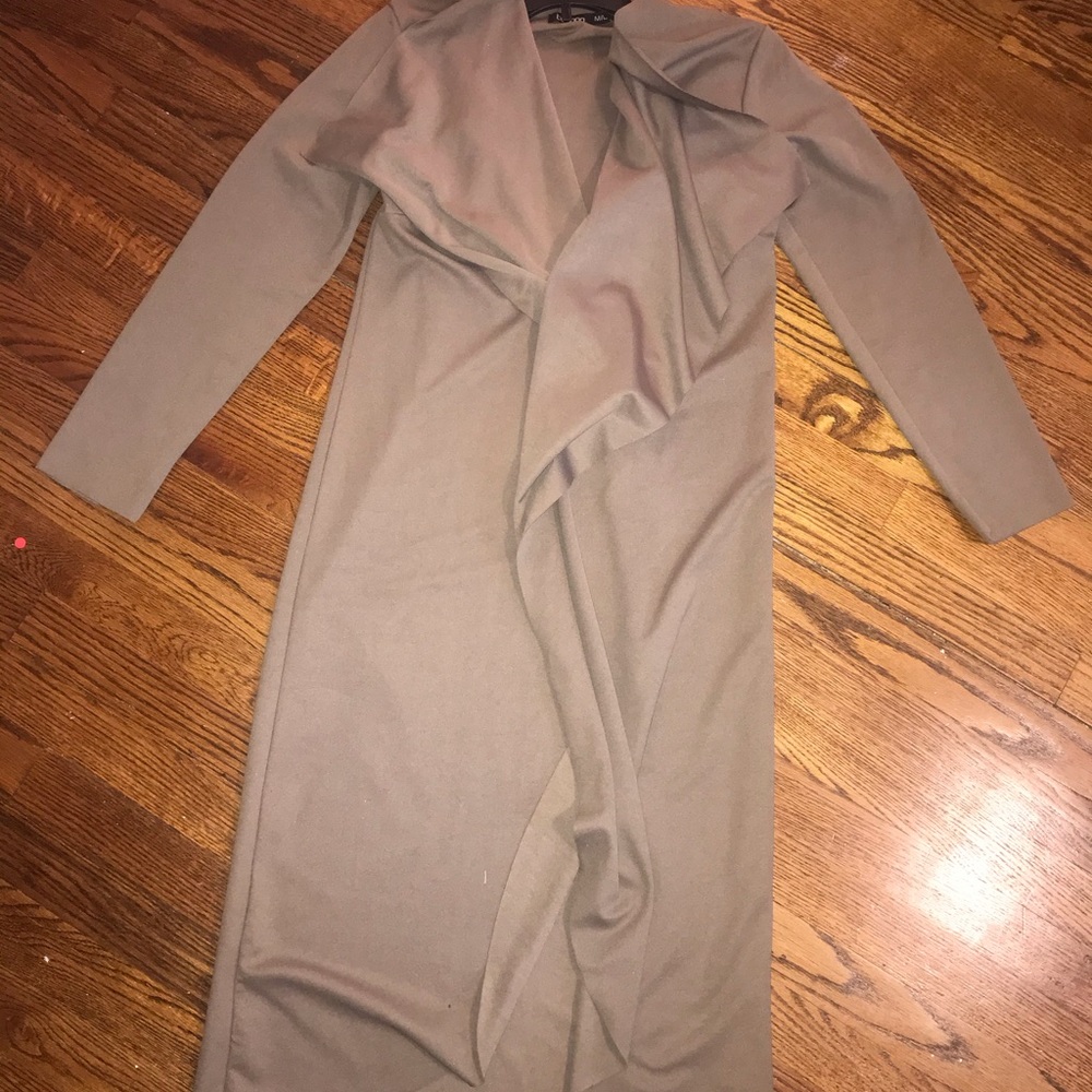 Boohoo waterfall cardigan